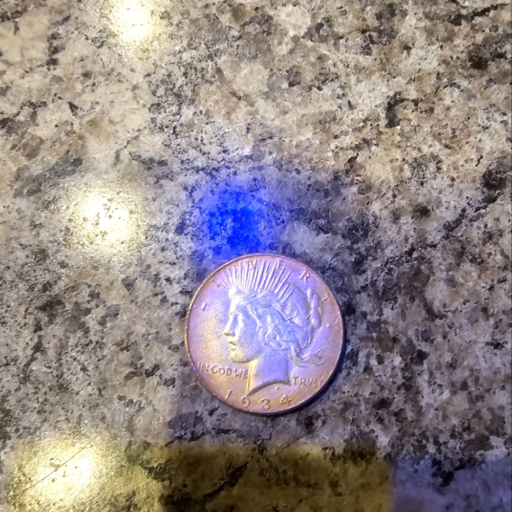 1934 silver dollar coin